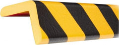 PRO-SAFE - Polyurethane Foam Type H+ Corner Guard - Black/Yellow - Benchmark Tooling