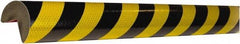 PRO-SAFE - Polyurethane Foam Type A+ Corner Guard - Black/Yellow - Benchmark Tooling