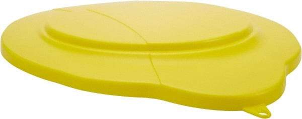 Vikan - 5 Gal Polypropylene Pail Lid - Yellow, For Use with Vikan 5 Gal Pail - Benchmark Tooling