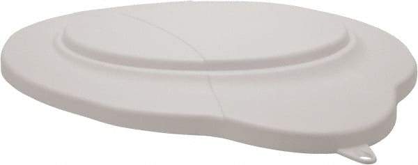 Vikan - 5 Gal Polypropylene Pail Lid - White, For Use with Vikan 5 Gal Pail - Benchmark Tooling