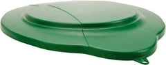 Vikan - 5 Gal Polypropylene Pail Lid - Green, For Use with Vikan 5 Gal Pail - Benchmark Tooling