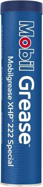 Mobil - 13.7 oz Cartridge Lithium Extreme Pressure Grease - Gray/Black, Extreme Pressure, 284°F Max Temp, NLGIG 2, - Benchmark Tooling