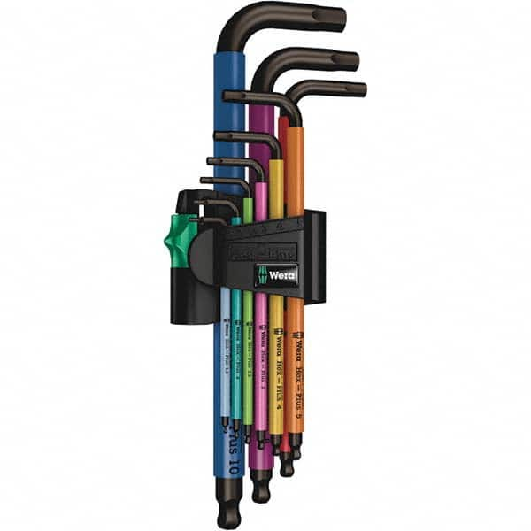 Wera - Hex Key Sets Tool Type: Hex L-Key Set Handle Type: Color Coded - Benchmark Tooling