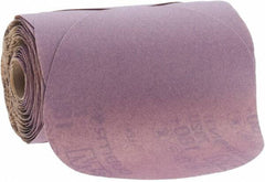 3M - 6" Diam, 180 Grit Ceramic Adhesive PSA Disc - Very Fine Grade, Purple, Paper Backing, Flexible, Use with Random Orbital Sanders - Benchmark Tooling