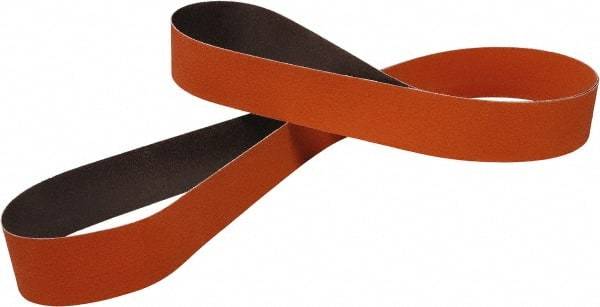 3M - 4" Wide x 132" OAL, 120 Grit, Ceramic Abrasive Belt - Ceramic, Coated, Series 984F - Benchmark Tooling