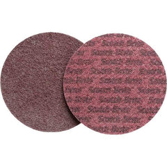 3M - 7" Diam, Aluminum Oxide Hook & Loop Disc - Medium Grade, Nonwoven, - Benchmark Tooling