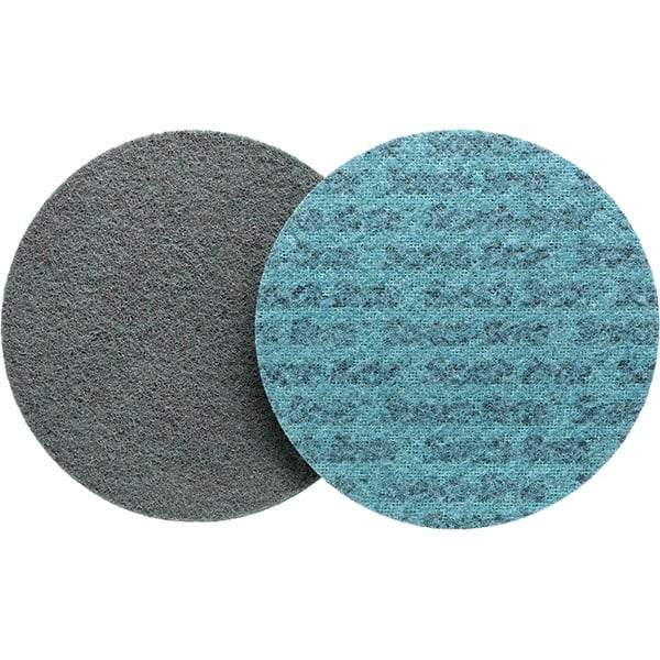 3M - 7" Disc Diam, Aluminum Oxide Quick Change Disc - Type R Attaching System, Coated, Very Fine Grade - Benchmark Tooling