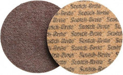 3M - 7" Diam, Aluminum Oxide Hook & Loop Disc - Coarse Grade, Nonwoven, - Benchmark Tooling