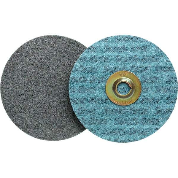 3M - 7" Disc Diam, Aluminum Oxide Quick Change Disc - Type R Attaching System, Coated, Very Fine Grade - Benchmark Tooling