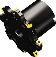 Sandvik Coromant - Arbor Connection, 0.8071" Cutting Width, 3.4842" Depth of Cut, 315mm Cutter Diam, 2.3622" Hole Diam, Indexable Slotting Cutter - 2.3622" Shank Diam, Right Hand Cutting Direction - Benchmark Tooling