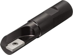 Sandvik Coromant - 1 Insert, 16mm Cut Diam, 16mm Arbor Diam, 10mm Max Depth of Cut, Indexable Square-Shoulder Face Mill - 78mm High, R216.2-100204 Insert Compatibility, Series U-Max - Benchmark Tooling