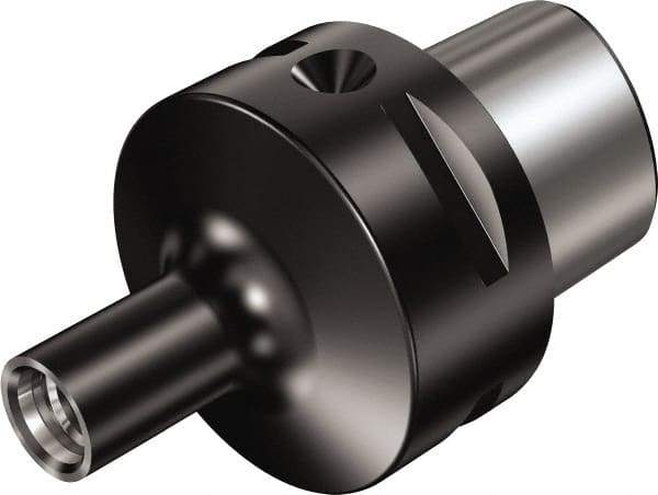 Sandvik Coromant - C6 Taper Shank 24.1mm Hole End Mill Holder/Adapter - 24.1mm Nose Diam, 56mm Projection, Through-Spindle & Through-Bore Coolant - Exact Industrial Supply