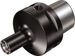 Sandvik Coromant - C6 Taper Shank 24.1mm Hole End Mill Holder/Adapter - 24.1mm Nose Diam, 56mm Projection, Through-Spindle & Through-Bore Coolant - Exact Industrial Supply
