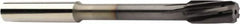 Sandvik Coromant - 10.5mm Solid Carbide 6 Flute Chucking Reamer - Spiral Flute, 12mm Straight Shank, 26mm Flute Length, 120mm OAL - Benchmark Tooling