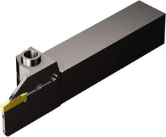 Sandvik Coromant - R/LF123..C..E, Internal or External, Left Hand, 32mm Max Depth of Cut, Indexable Grooving Tool Holder - N123M2-1000-0008-GM Insert Compatibility, 32mm Shank Height, 32mm Shank Width, 170mm OAL, Through Coolant - Benchmark Tooling