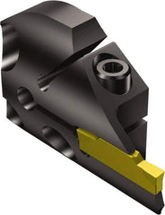 Sandvik Coromant - N123J2-0500-0004-TF Insert, Modular Grooving Blade Holder Head - Left Hand Cut, System Size 32, Through Coolant, Series CoroCut 1-2 - Benchmark Tooling