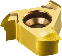 Sandvik Coromant - 4mm Pitch, Internal Thread, Metric 60° Standard, MM-TH 1025 Grade Thread Mill Insert - Carbide - Benchmark Tooling