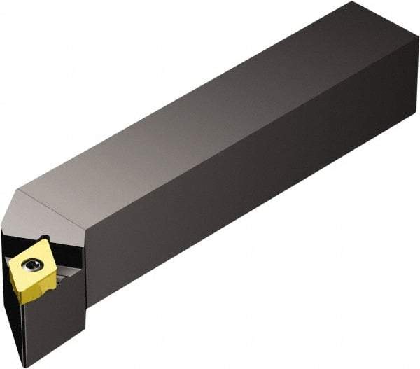 Sandvik Coromant - TR-D13JCR/L, Left Hand Cut, -3° Lead Angle, 25mm Shank Height x 25mm Shank Width, Neutral Rake Indexable Turning Toolholder - 150mm OAL, TR-DC1308 Insert Compatibility, Series CoroTurn TR - Benchmark Tooling