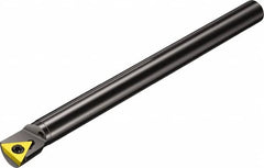 Sandvik Coromant - 0.3228" Min Bore Diam, 3-1/4" OAL, 1/4" Shank Diam, A..STFPR/L-R Indexable Boring Bar - Screw-On Holding Method - Benchmark Tooling