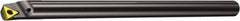 Sandvik Coromant - 10mm Min Bore Diam, 125mm OAL, 8mm Shank Diam, E..STFPR/L..-R Indexable Boring Bar - Screw-On Holding Method - Benchmark Tooling