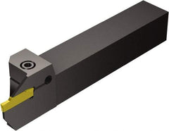 Sandvik Coromant - F123, Internal or External, Right Hand, 0.67" Max Depth of Cut, Indexable Grooving Tool Holder - N123F2-0250-0002-CM Insert Compatibility, 1" Shank Height, 1" Shank Width, 5" OAL - Benchmark Tooling