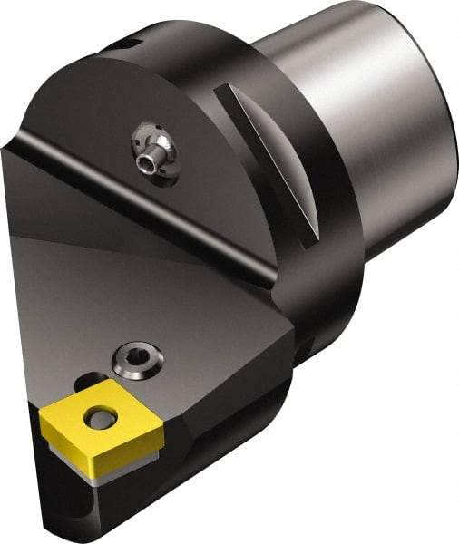 Sandvik Coromant - Left Hand Cut, Size C6, CNMG 19 06 12 & CNMG 643 Insert Compatiblity, External Modular Turning & Profiling Cutting Unit Head - 35mm Ctr to Cutting Edge, 65mm Head Length, Through Coolant, Series T-Max P - Benchmark Tooling