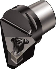 Sandvik Coromant - Right Hand Cut, Size C5, CNG 553 & CNGN 16 07 12 Insert Compatiblity, Modular Turning & Profiling Cutting Unit Head - 35mm Ctr to Cutting Edge, 60mm Head Length, Through Coolant, Series T-Max - Benchmark Tooling