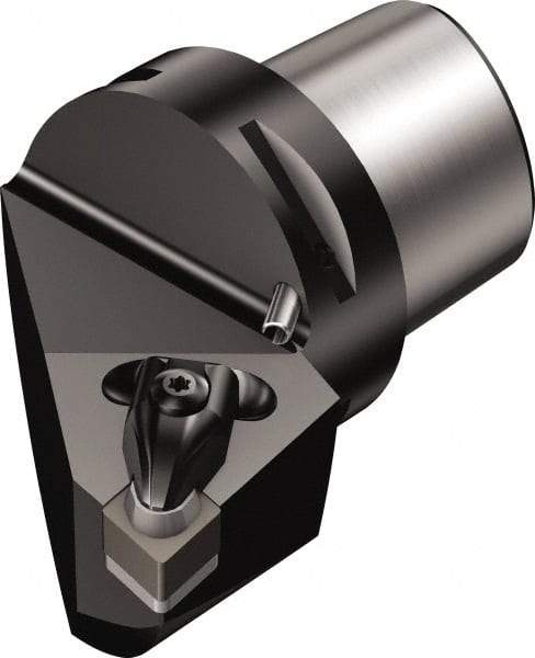 Sandvik Coromant - Left Hand Cut, Size C5, CNG 553 & CNGN 16 07 12 Insert Compatiblity, Modular Turning & Profiling Cutting Unit Head - 35mm Ctr to Cutting Edge, 60mm Head Length, Through Coolant, Series T-Max - Benchmark Tooling