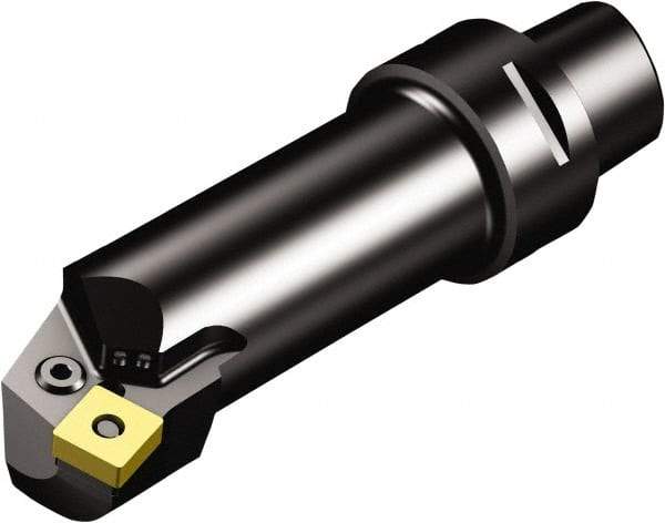 Sandvik Coromant - Left Hand Cut, Size C4, SNMG 12 04 08 & SNMG 432 Insert Compatiblity, External Modular Turning & Profiling Cutting Unit Head - 17mm Ctr to Cutting Edge, 93.05mm Head Length, Through Coolant, Series T-Max P - Benchmark Tooling