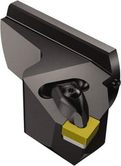 Sandvik Coromant - Left Hand Cut, Size 80, SNMG 15 06 12 & SNMG 543 Insert Compatiblity, External Modular Turning & Profiling Cutting Unit Head - 57mm Ctr to Cutting Edge, 48.05mm Head Length, Series T-Max P - Benchmark Tooling