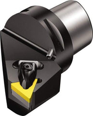 Sandvik Coromant - Right Hand Cut, Size C4, TNMG 332 Insert Compatiblity, Modular Turning & Profiling Cutting Unit Head - 27mm Ctr to Cutting Edge, 50mm Head Length, Through Coolant, Series T-Max P - Benchmark Tooling