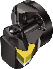 Sandvik Coromant - Left Hand, 32 WNMG 432 Modular Turning and Profiling Cutting Unit Head - Wedge Clamp Holding Method, 1.811 Inch Hole Diameter, Through Coolant - Benchmark Tooling