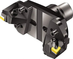 Sandvik Coromant - Right Hand Cut, 248mm Min Bore Diam, Size C10 Steel Modular Boring Cutting Unit Head - 5.0394" Max Bore Depth, Through Coolant, Compatible with CNMG 643, CNMG 19 06 12 - Benchmark Tooling