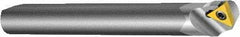 Sandvik Coromant - 14mm Min Bore Diam, 77.5mm OAL, 10mm Shank Diam, CXS..TC Indexable Boring Bar - Screw-On Holding Method - Benchmark Tooling
