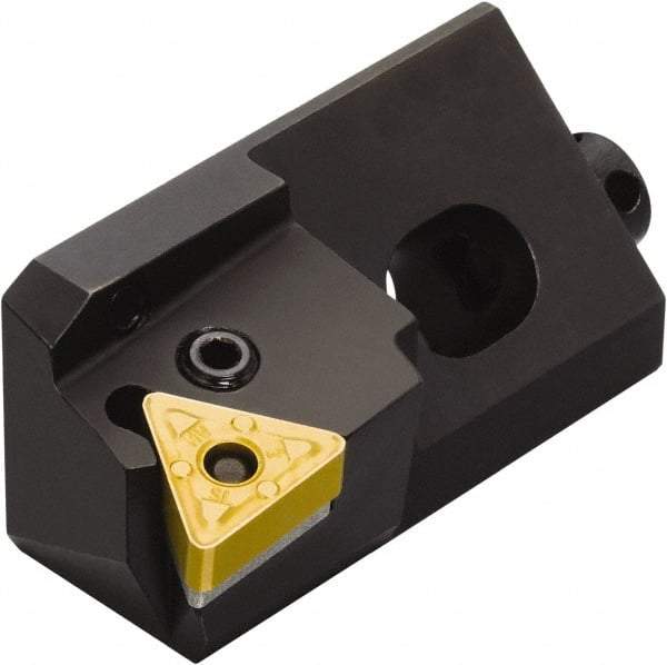 Sandvik Coromant - Series T-Max P, Left Hand, PTGNR/L..CA Toolholder Compatibility, TNMG 22 04 08, TNMG 432 Insert Compatibility, Indexable Turning Cartridge - Lever Holding Method, 70mm OAL x 30mm OAW x 20mm OAH - Benchmark Tooling