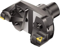 Sandvik Coromant - Right Hand Cut, 198mm Min Bore Diam, Steel Modular Boring Cutting Unit Head - 4.8032" Max Bore Depth, Through Coolant, Compatible with TCMT 432820..TC-Cx (XL) - Benchmark Tooling