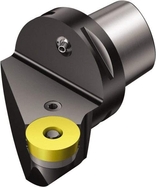 Sandvik Coromant - Left Hand Cut, Size C8, RCMX 20 06 00 Insert Compatiblity, Modular Turning & Profiling Cutting Unit Head - 55mm Ctr to Cutting Edge, 80mm Head Length, Through Coolant, Series T-Max P - Benchmark Tooling