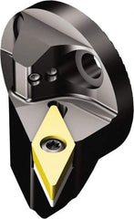 Sandvik Coromant - Right Hand Cut, Size 40, VBMT 332 Insert Compatiblity, Modular Turning & Profiling Cutting Unit Head - 27mm Ctr to Cutting Edge, 34mm Head Length, Through Coolant, Series CoroTurn 107 - Benchmark Tooling