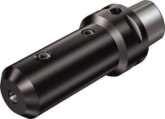 Sandvik Coromant - C8;20 System Size, Modular Tool Holding System Adapter - 80mm Projection, 42mm Body Diam, 128mm OAL, Through Coolant - Exact Industrial Supply
