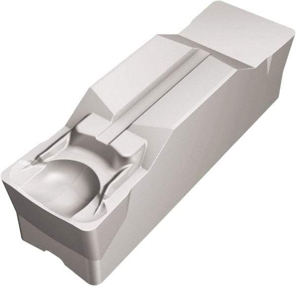 Sandvik Coromant - M1N123 GM Grade H13A, 11mm Cutting Width Carbide Grooving Insert - Neutral, Uncoated - Benchmark Tooling