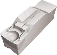 Sandvik Coromant - M1N123 GM Grade H13A, 11mm Cutting Width Carbide Grooving Insert - Neutral, Uncoated - Benchmark Tooling