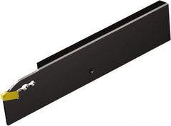 Sandvik Coromant - 33mm Max Depth of Cut, Left Hand Cut, Indexable Grooving Blade - 8.33mm Insert Width, G Seat Size, QD-RL..C..D Insert Style, Series CoroCut QD - Benchmark Tooling
