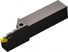 Sandvik Coromant - QD-R/LF..C..A, External, Left Hand, 33mm Max Depth of Cut, Indexable Grooving Tool Holder - QD-NJ-0500-0002-CM Insert Compatibility, 32mm Shank Height, 32mm Shank Width, 170mm OAL, Through Coolant - Benchmark Tooling