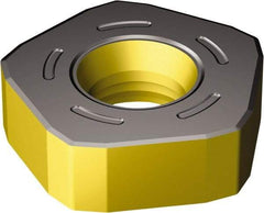 Sandvik Coromant - 357N2408 KH Grade 3330 Carbide Milling Insert - TiCN/Al2O3/TiN Finish, 7.94mm Thick, 24.4mm Inscribed Circle - Benchmark Tooling