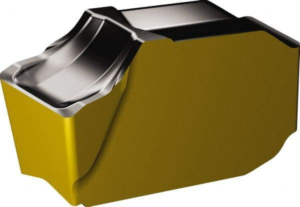 Sandvik Coromant - JQD-N KL Grade 3330, 5mm Cutting Width Carbide Grooving Insert - Neutral, TiCN/Al2O3/TiN Finish - Benchmark Tooling