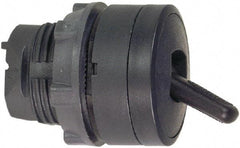 Schneider Electric - 22mm Mount Hole, 2 Position, Toggle Operated, Selector Switch Only - Black, Maintained (MA), Nonilluminated, Shock, Vibration and Water Resistant - Benchmark Tooling