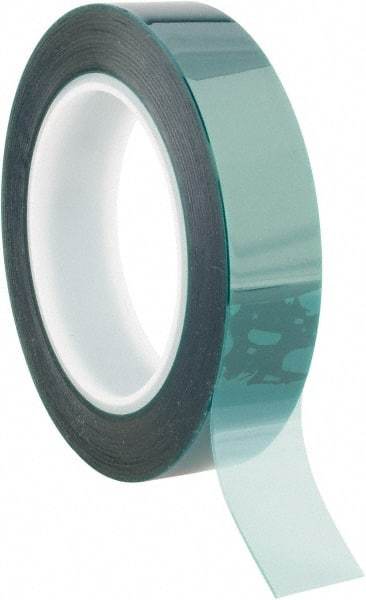 3M - 1" Wide x 72 Yd Long Green Polyester Film Masking Tape - Series 8992, 3.2 mil Thick - Benchmark Tooling