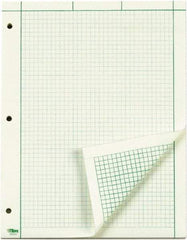 TOPS - 100 Sheet, 8-1/2 x 11", Quadrille Engineering Computation Pad - Green - Benchmark Tooling