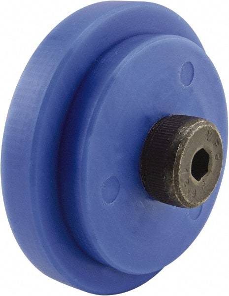80/20 Inc. - Open Shelving Roller Wheels - Nylon, Use with 25 Series - Benchmark Tooling