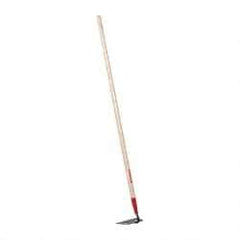 Razor-Back - 4-1/2" High x 7" Wide Square Steel Hoe - 54" Long Wood Straight Handle - Benchmark Tooling